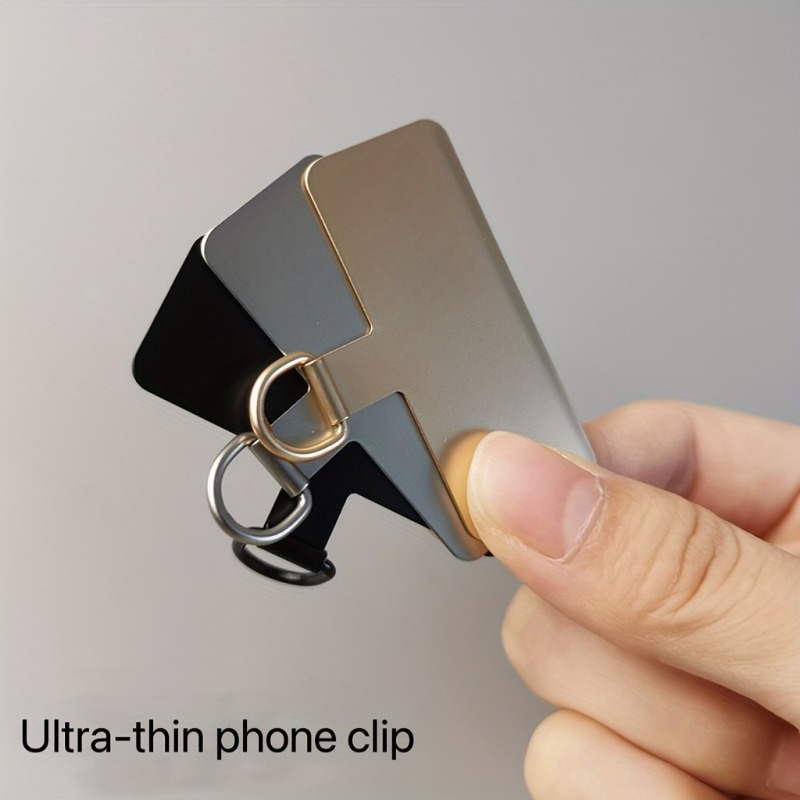 Universal Ultra thin Metal Safety Lanyard Patch Phone Strap - Temu