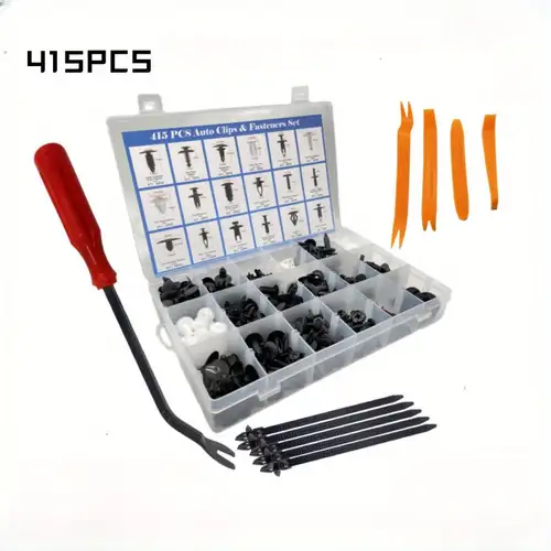 U clip And Screw Assortment Kit 9 Sizes For Auto Car Clips - Temu