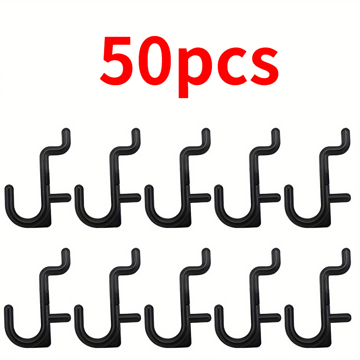 50PCS plier organizer tool pegboard Pegboard Hooks Clips Hook Fastening  Buckle