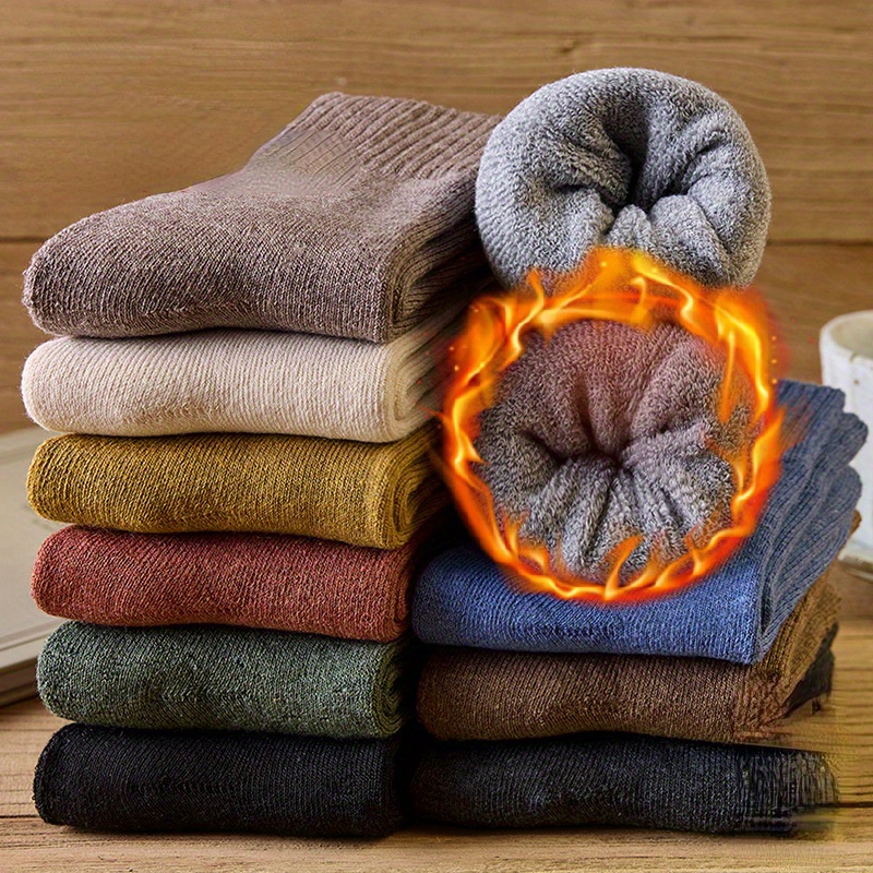 Calcetines de lana cálidos, calcetines de invierno para mujer