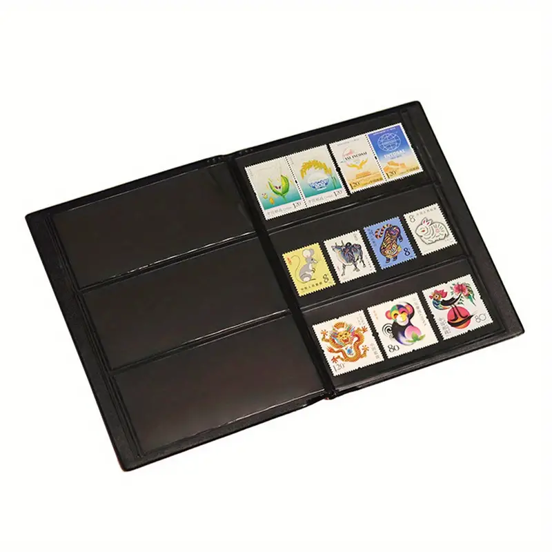 Stamp Collection Book Commemorative Book Stamping Book - Temu