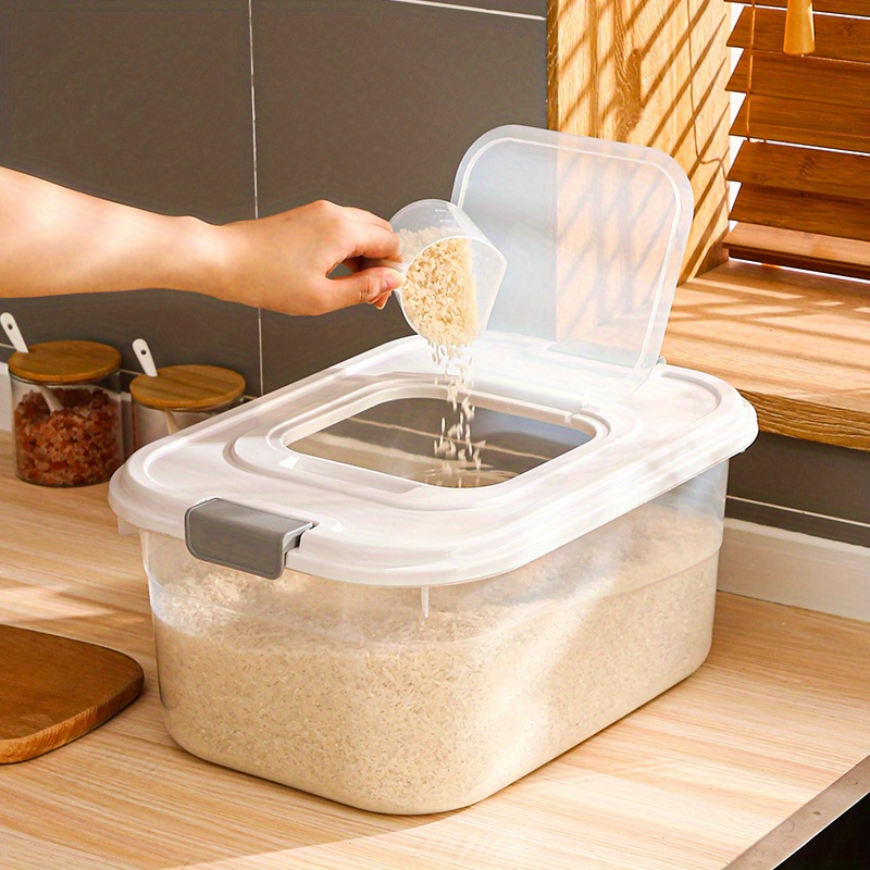 Airtight Food Storage Containers With Lids Measuring Cup For - Temu