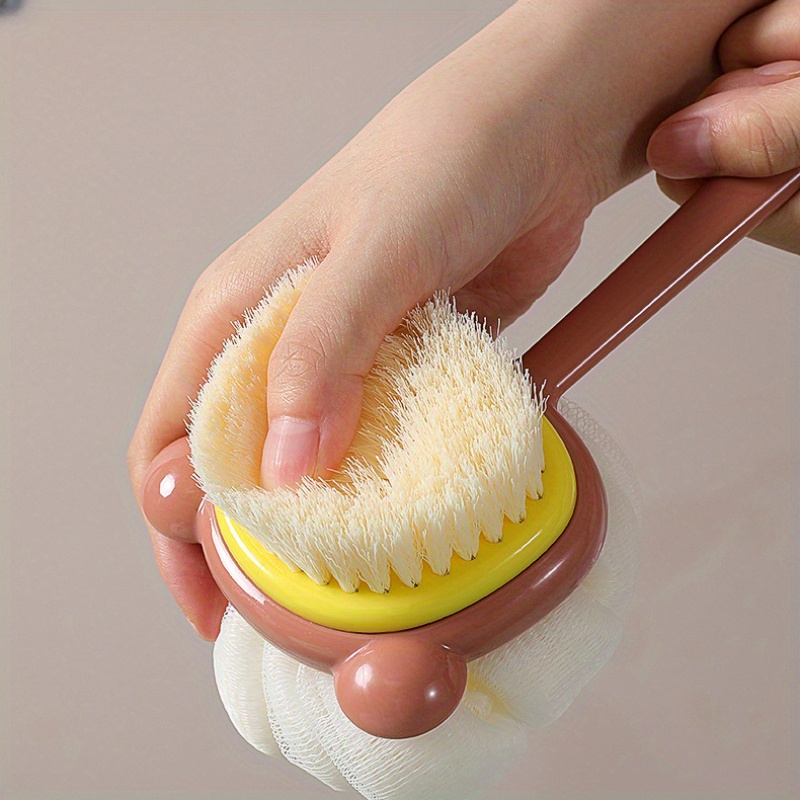 Double-sided Soft Bristle Brush, Multipurpose Cleaning Brush With
