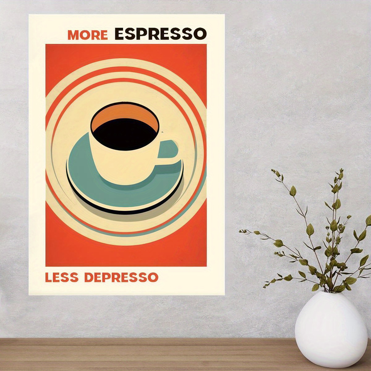 More Espresso Less Depresso, Espresso Lover Mug, Espresso Gifts