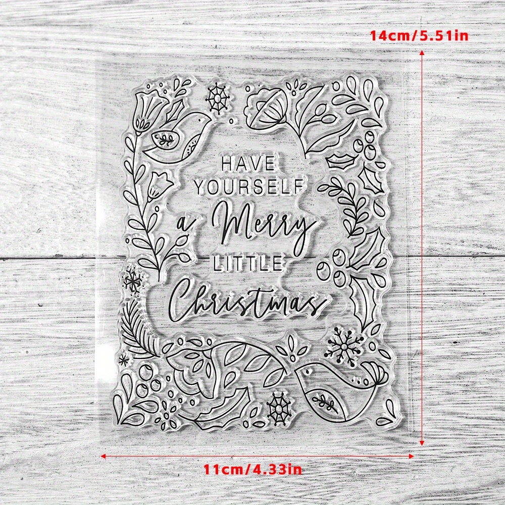 Various Exquisite Small Clear Stamps For Card Making Diy Art - Temu