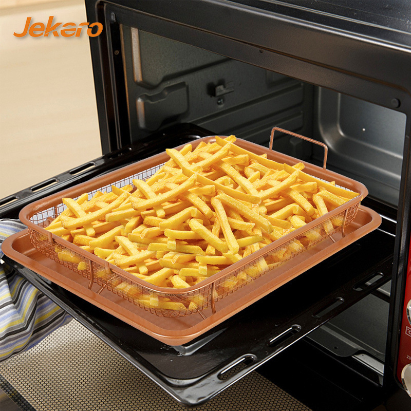 Rack di patatine, gadget da cucina Patatine fritte Teglia forno a microonde  per cucina