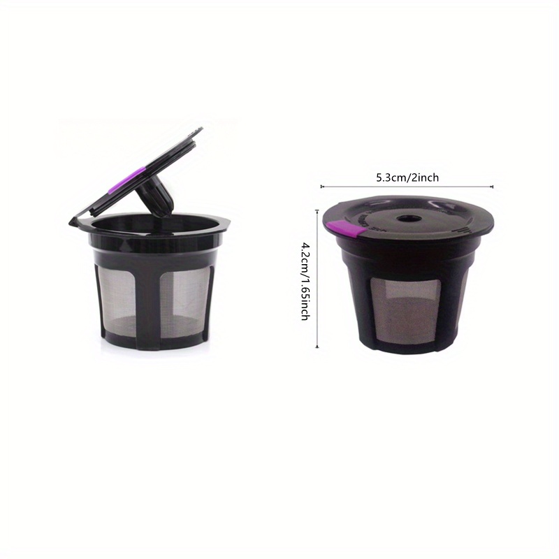 2 Uds/4 Uds/6 Uds Tazas K Reutilizables Para Cafeteras Keurig