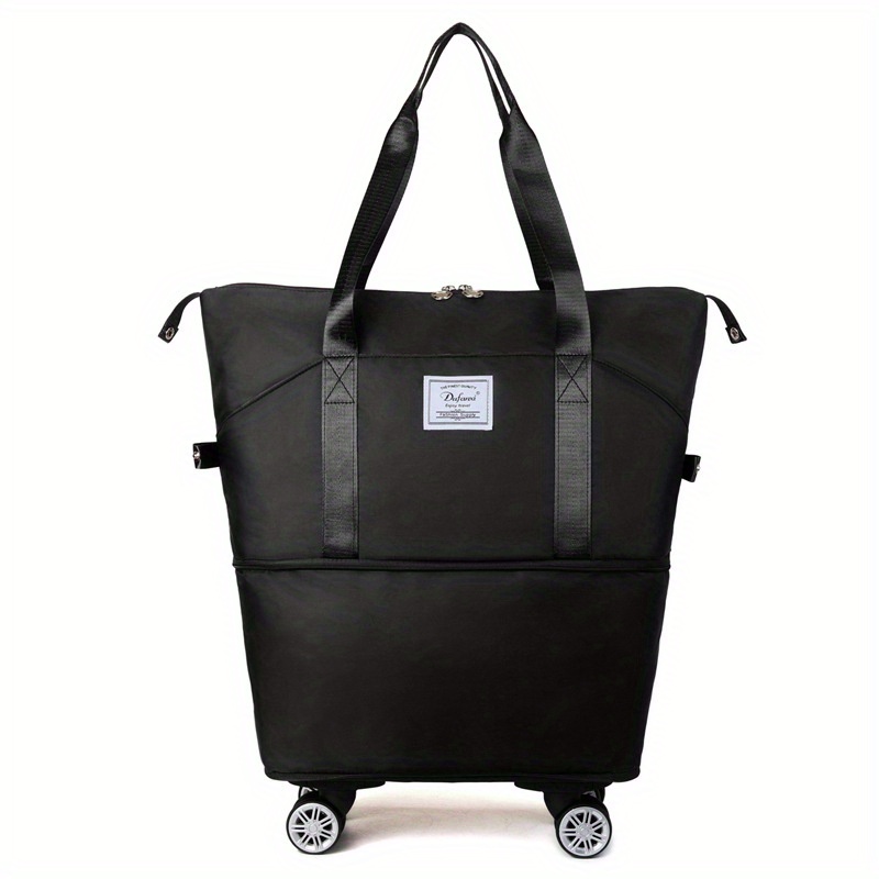 1pc New Wheeled Travel Bag, Storage Large Capacity Dry And Wet Separation  Expanded Multi-pocket Luggage Bag