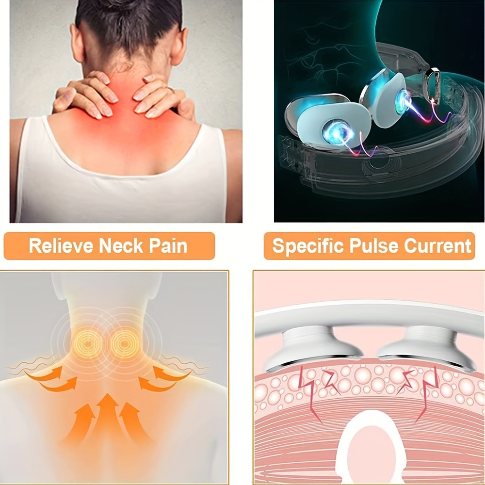 Cervical Spine Neck Massager Acupoints Lymphvity - Temu