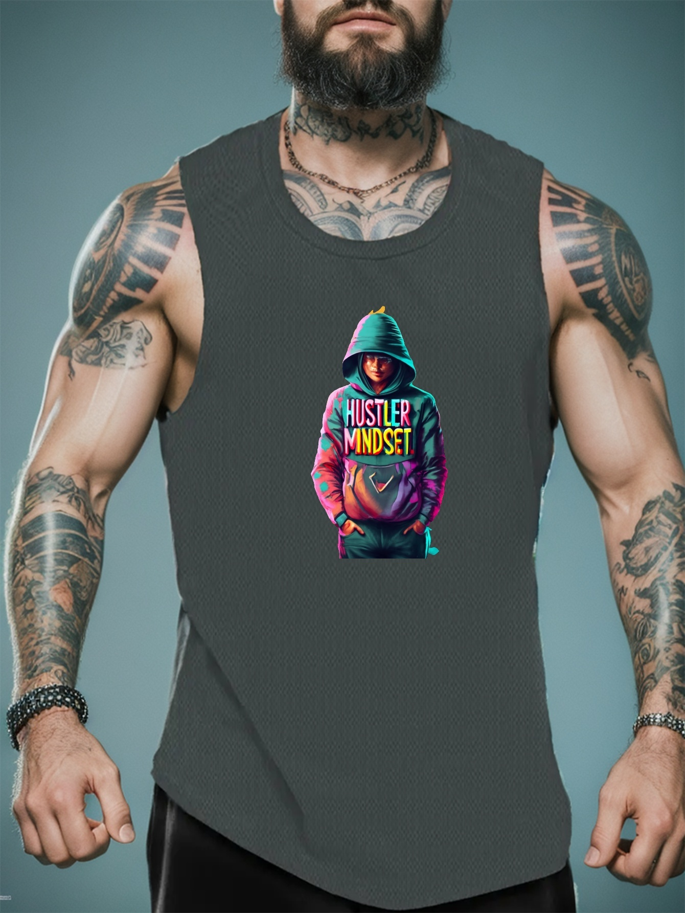 Tank - Camiseta sin mangas para Hombre