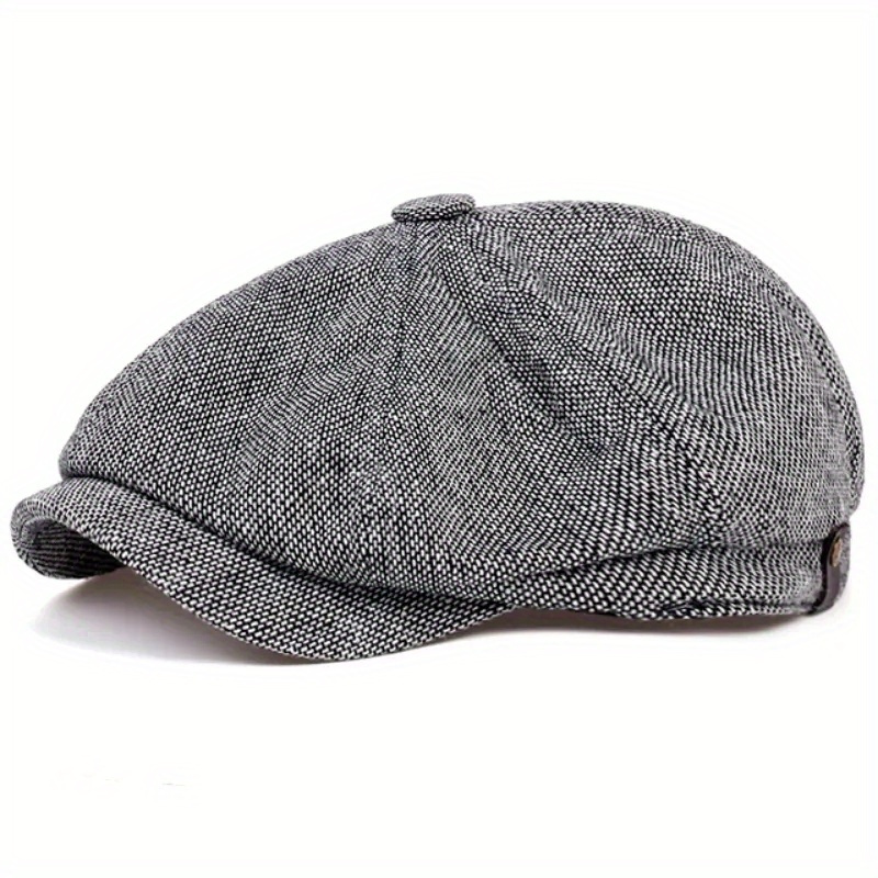 mens berets caps painters hats autumn winter hats for mid aged and eldly people newsboy caps