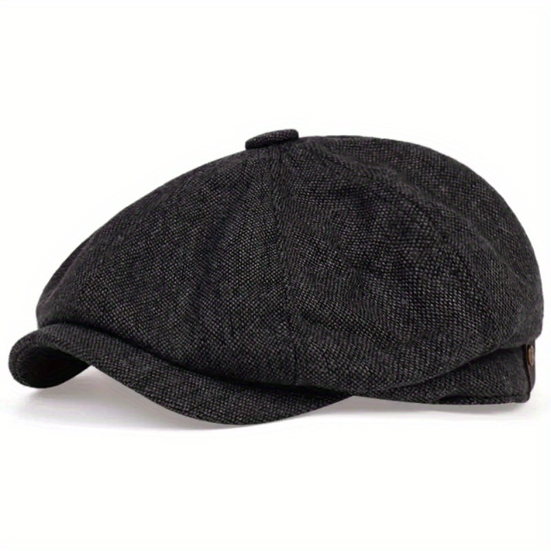 mens berets caps painters hats autumn winter hats for mid aged and eldly people newsboy caps