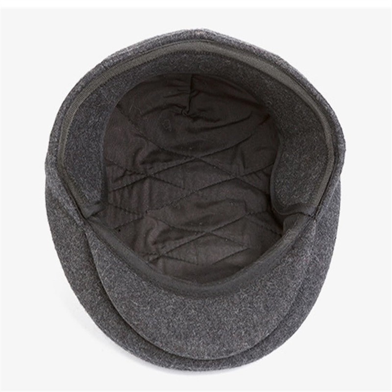 1 Boina Lana Hombre Gorra Vendedor Periódicos Boina Pintor - Temu Chile