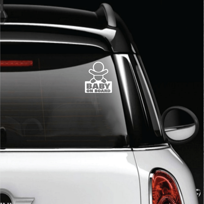 Baby on Board Sticker for MINI Vehicle Decals