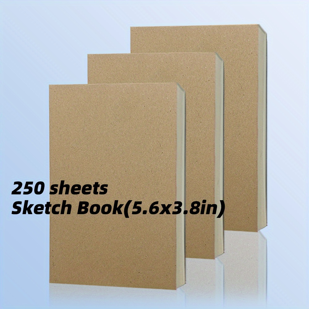 500 Pages Blank Sketchbook Student Draft Tearable Extra - Temu
