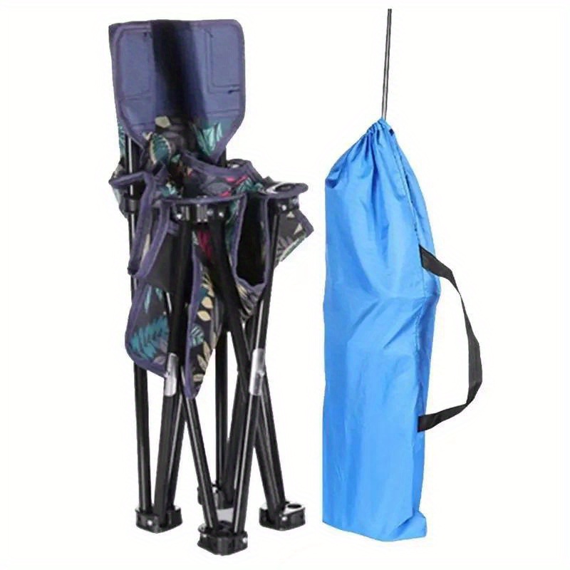 Camping Chair,Folding Portable Fishing Chair with Fishing Accessories and  Backpack,for Travel Outdoor Beach Fishing