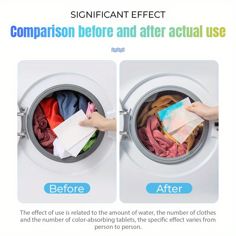 Washing Machine Use Mixed Dyeing Proof Color Absorption Sheet Anti Dyed  Cloth