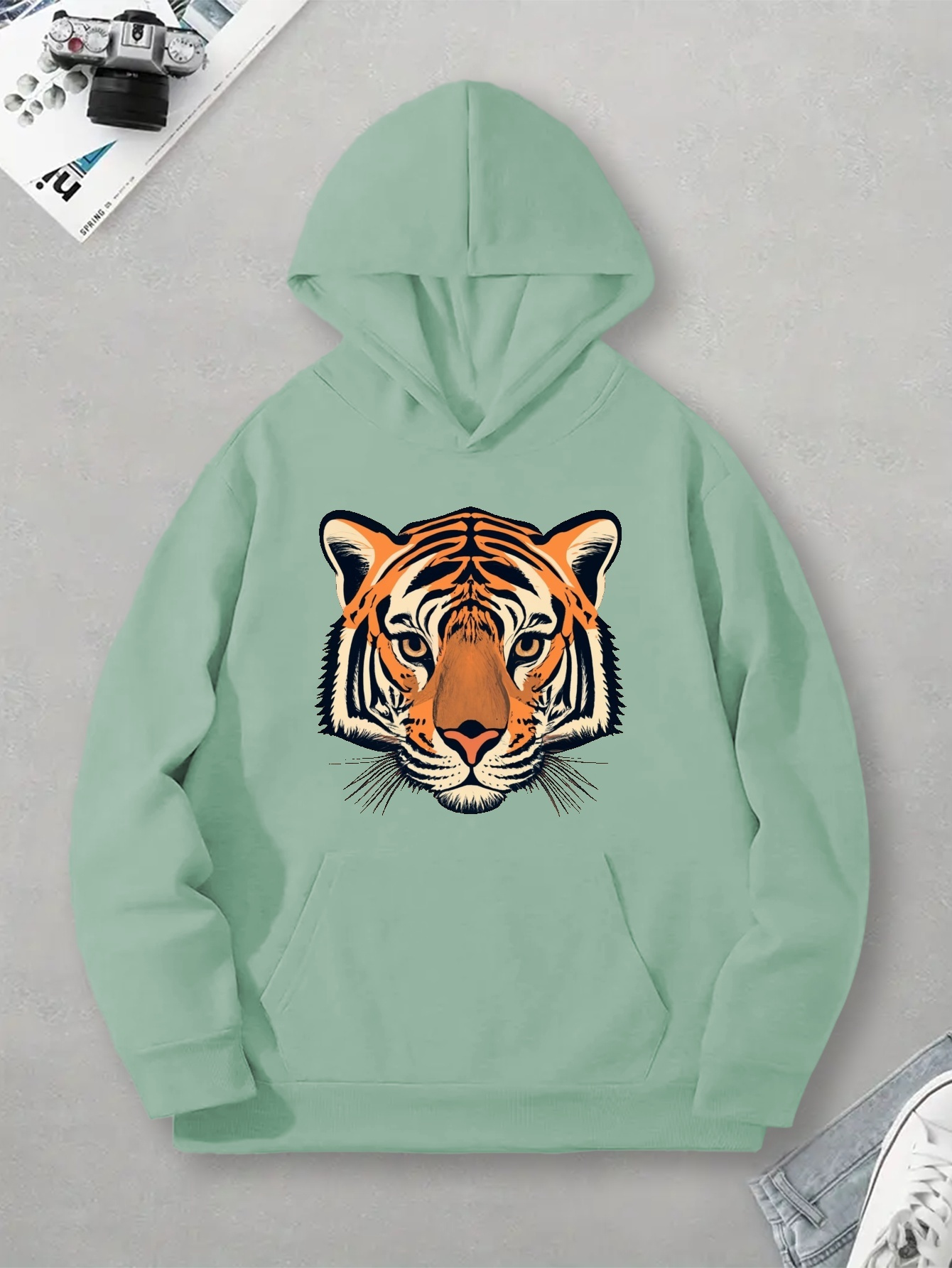 Old navy tiger sweatshirt hot sale