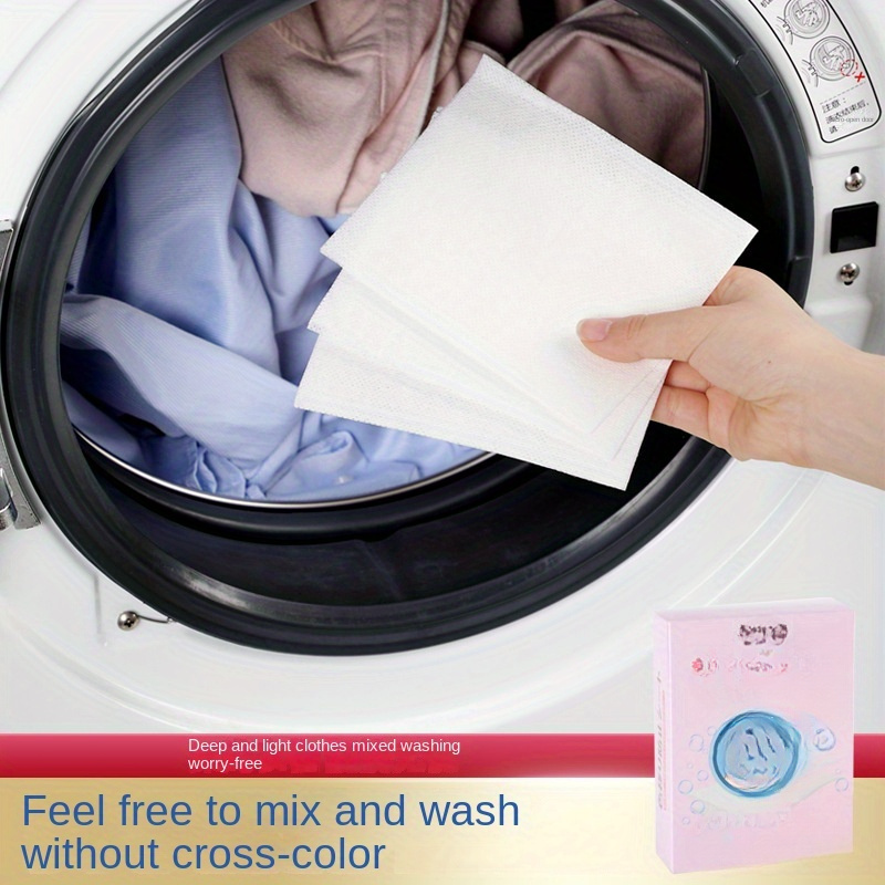 Color Catcher Sheets For Laundry Anti dyeing Laundry Washing - Temu