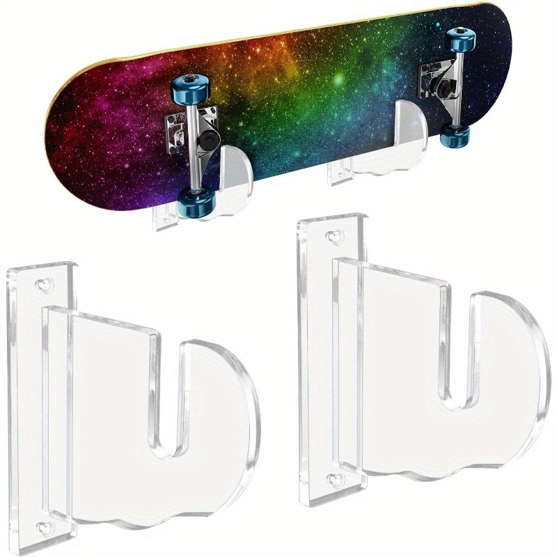 Rack de support d'affichage de plate-forme flottante de skateboard, cintre  de planche à roulettes pour planche à roulettes