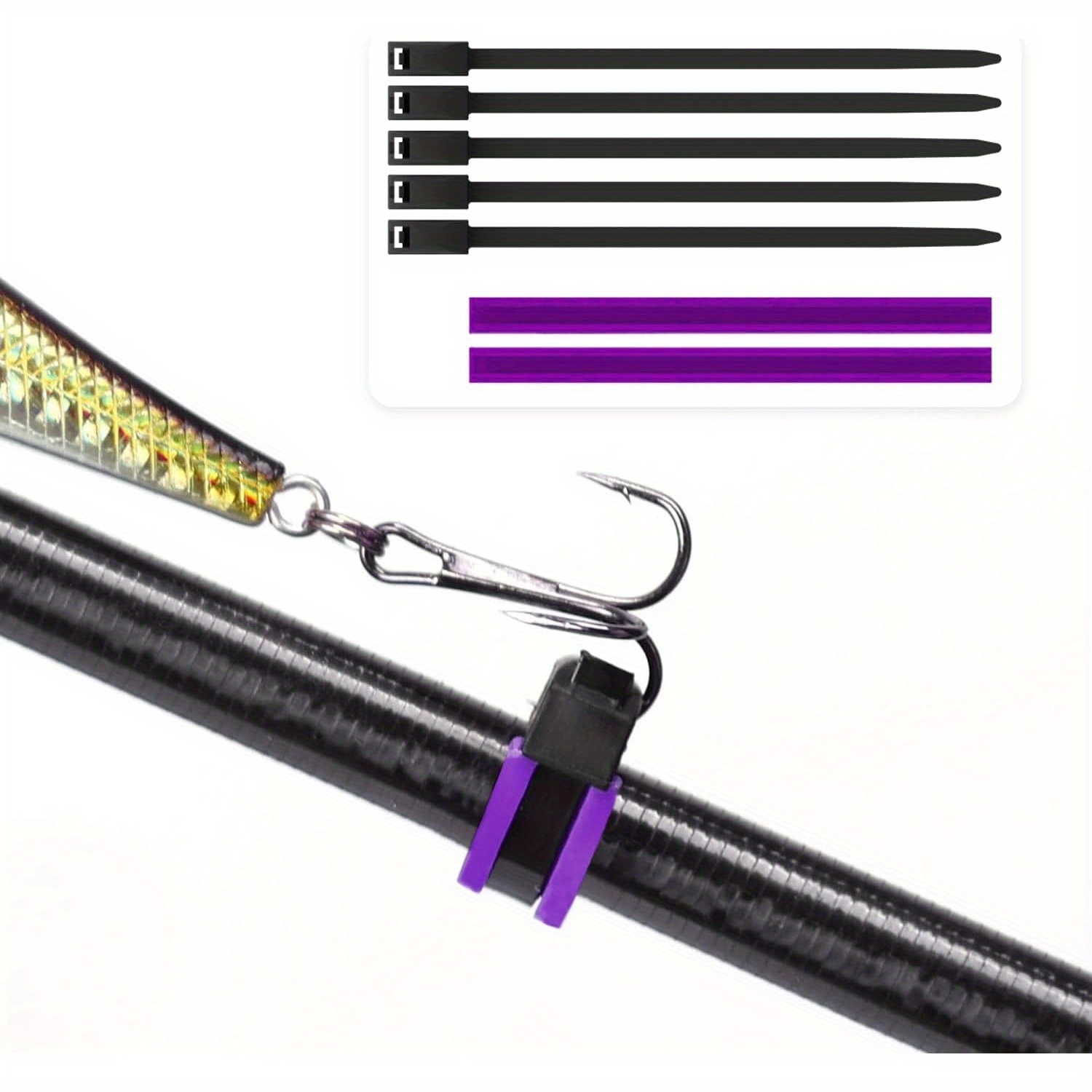 Fishing Rod Hook Keeper Durable Sturdy Hook Holder For - Temu