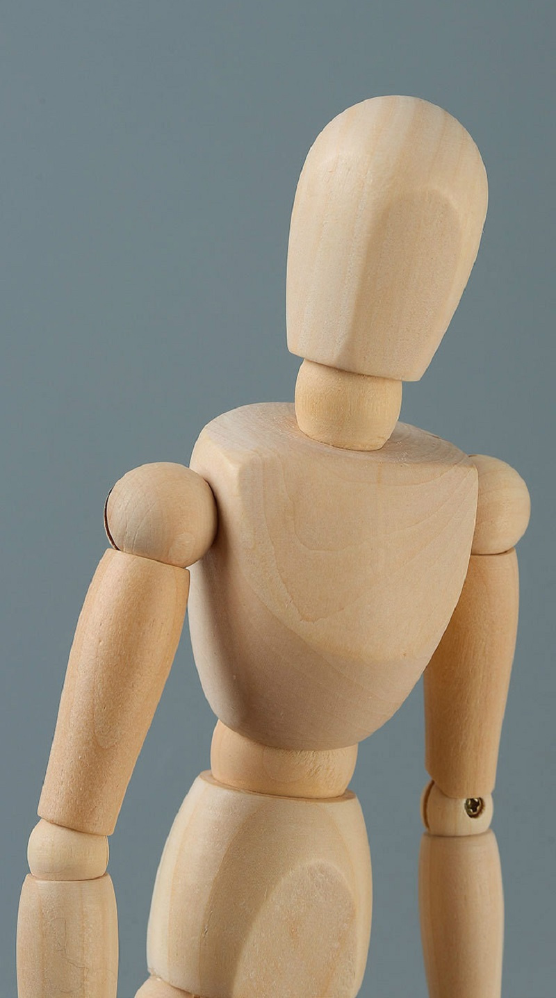 Wooden Figure Model Human Art Mannequin Manikins for Artists sketch  charcoal Home Office Desk Decoration children toys g 