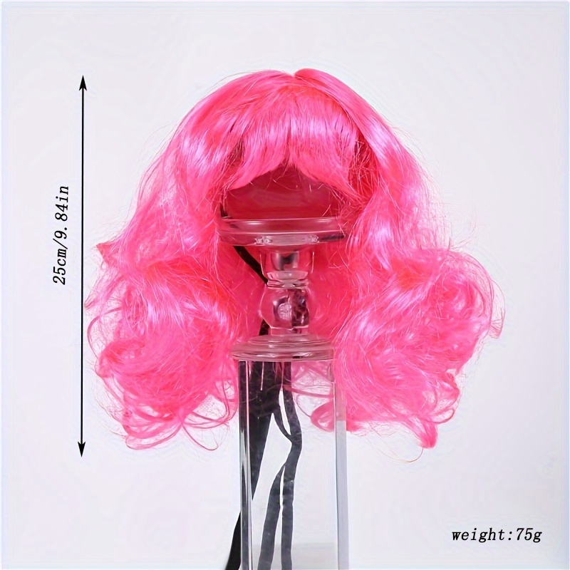 Funny on sale pink wigs