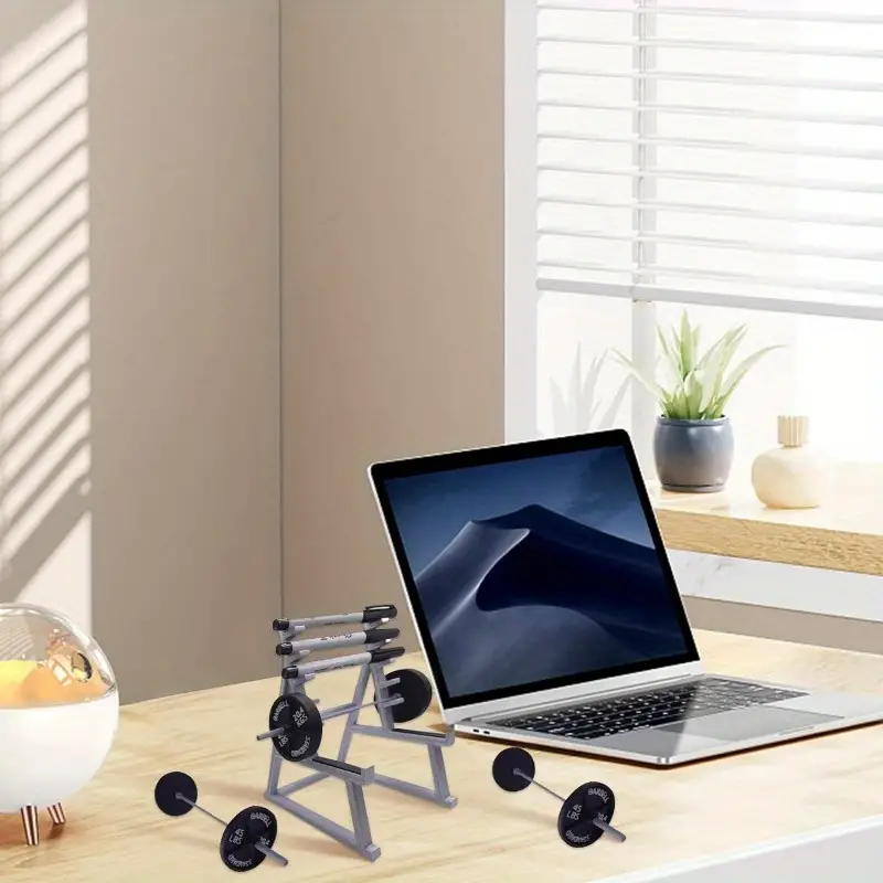 Squat Rack Pen Holder Fun Desk Accessories For Office Funny Pen Holder For Men  Desk Mini