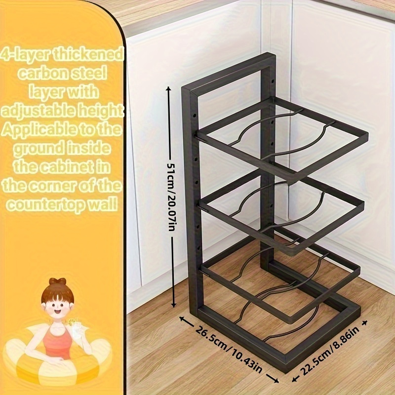 Stainless steel best sale multipurpose storage rack