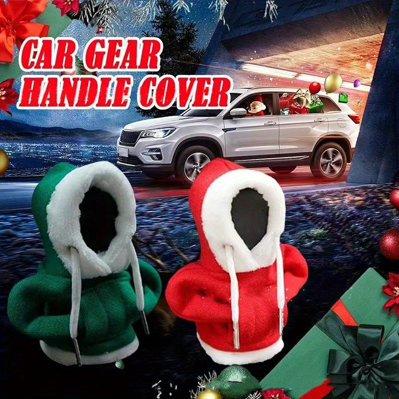 Universal Christmas Hoodie Car Gear Shift Cover Fashion - Temu United  Kingdom