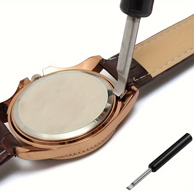 Edelstahl-Uhrenmesser Gehäuseöffner Uhrmacher Batteriewechsel  Reparaturwerkzeug -  Schweiz