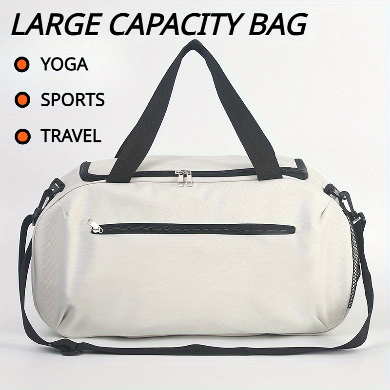 

Large Capacity Duffle Bag: Sports, Travel, And Yoga - High-quality Oxford Fabric, , And Stylish