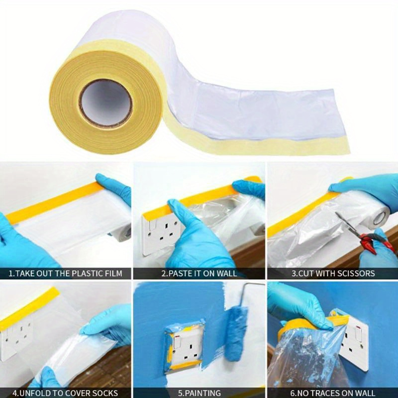 1 Rollo Película Prueba Polvo Protector Renovación Sofá Cama - Temu