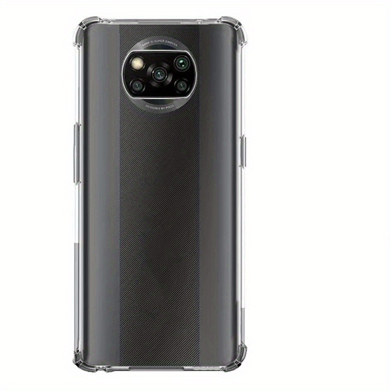 ONEFLOW Custodia protettiva per Xiaomi Poco X3 NFC/X3 Pro, per esterni, robusta custodia protettiva con fotocamera e protezione del display, custodia in TPU con supporto, colore: blu e nero