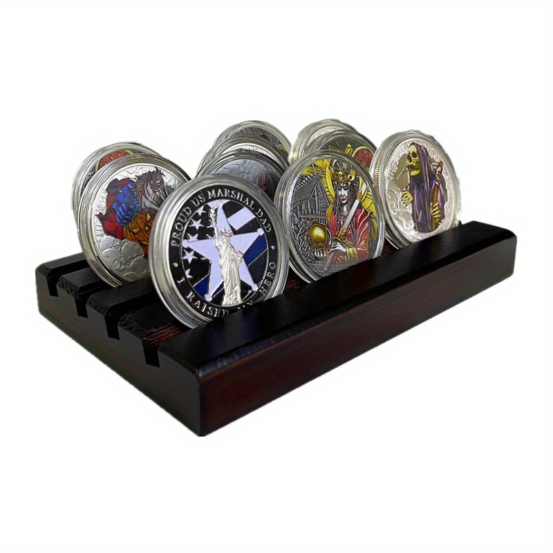 Mini Easels Challenge Coin Display Stand Adjustable Holder - Temu