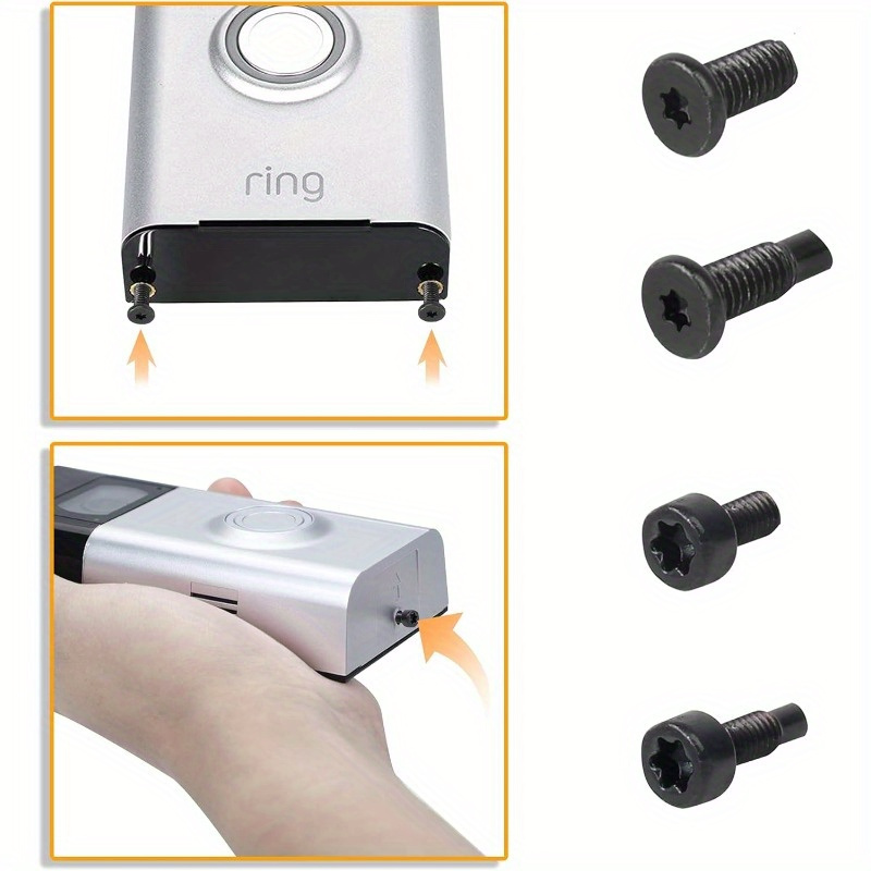 Screws for ring doorbell sales