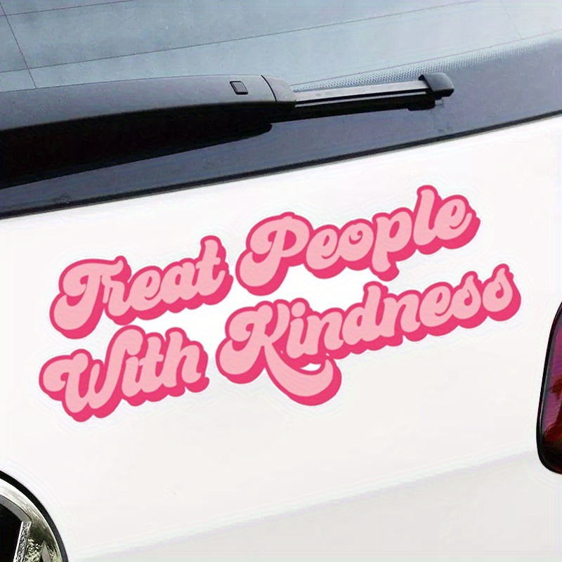 Treat Everyone With Kindness Sticker, 3 in.