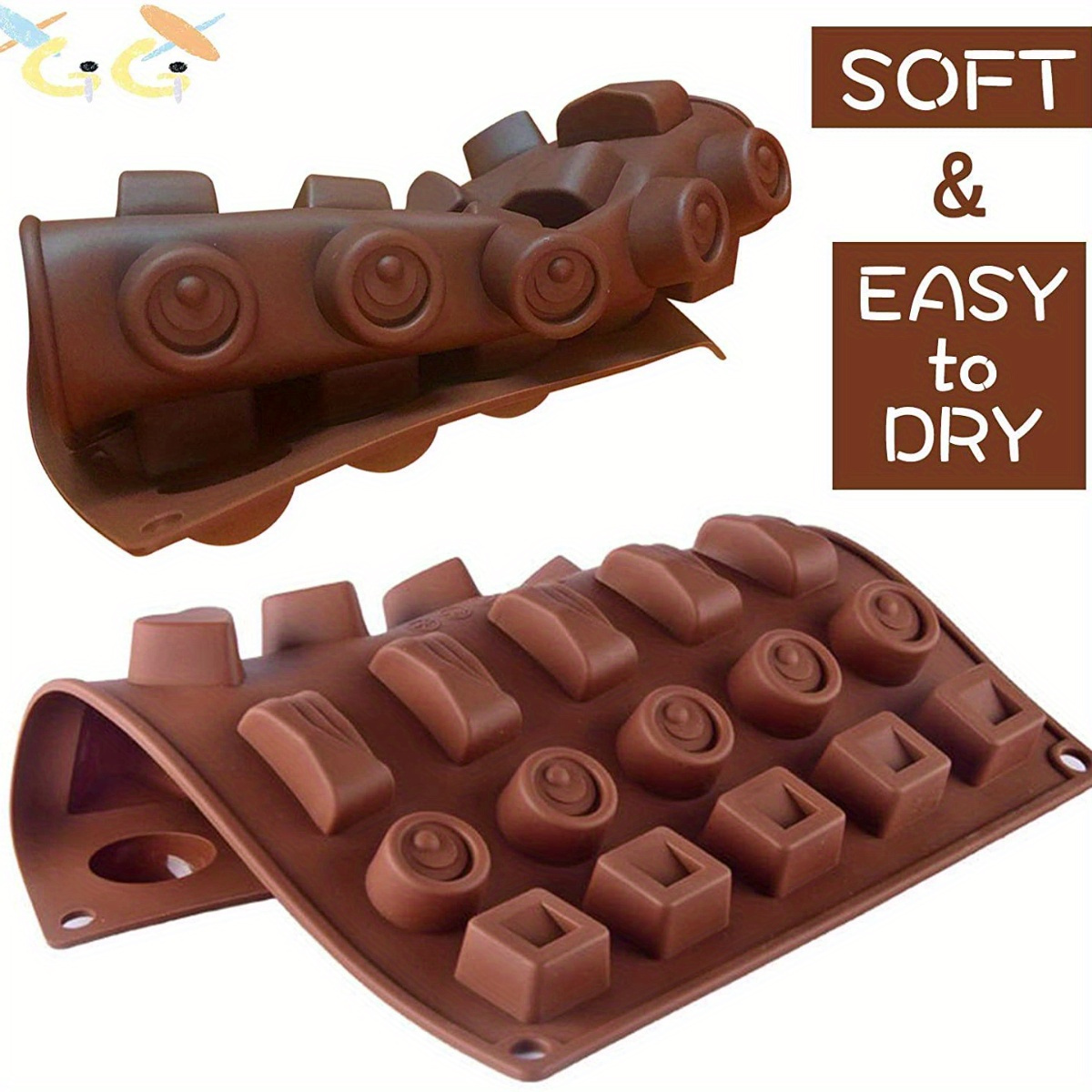 Chocolate Mold, 3d Silicone Mold, 30 Cavity Candy Mold, Pastry Mold, Baking  Tools, Kitchen Gadgets, Kitchen Accessories - Temu