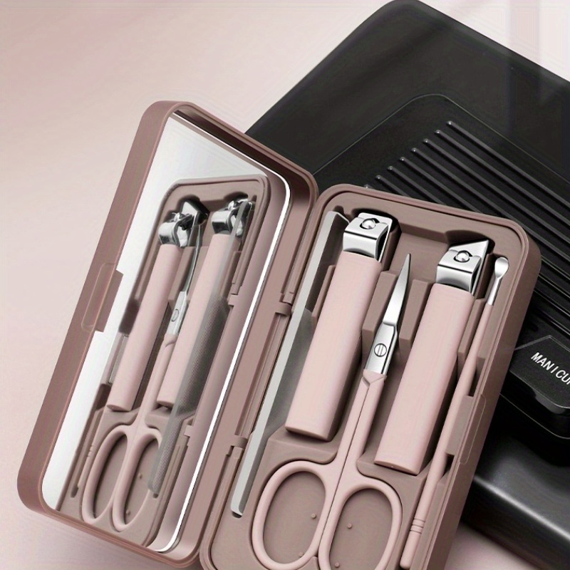 5pcs Nail Clippers Fingernail & Toenail Cutter Manicure Tool