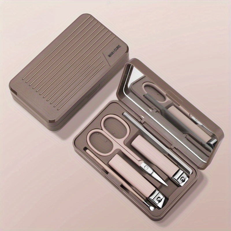 5pcs Nail Clippers Fingernail & Toenail Cutter Manicure Tool