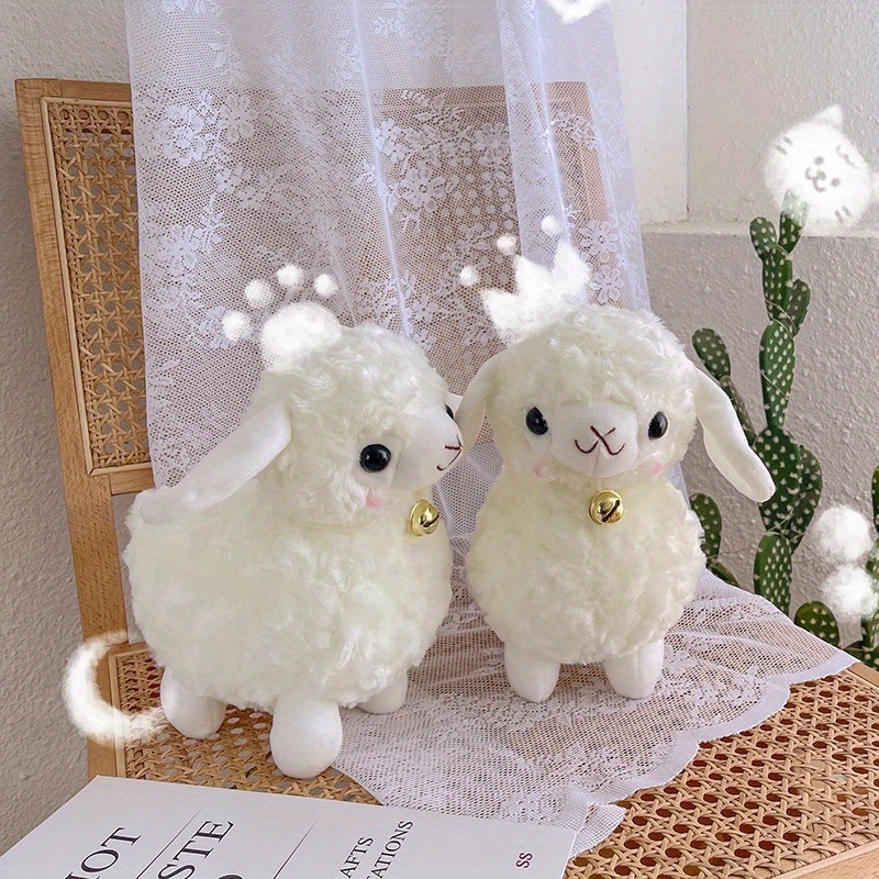 Cute Little Sheep Plush Toy Lamb Doll Soft Stuffed Cartoon - Temu