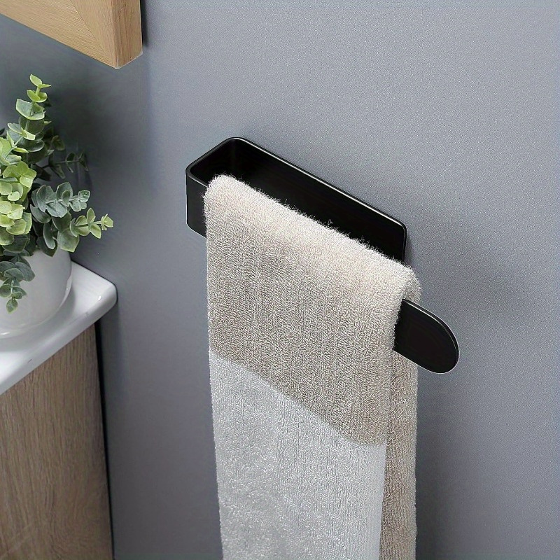 Bathroom Self-adhesive Towel Rack Kitchen Towel Rack