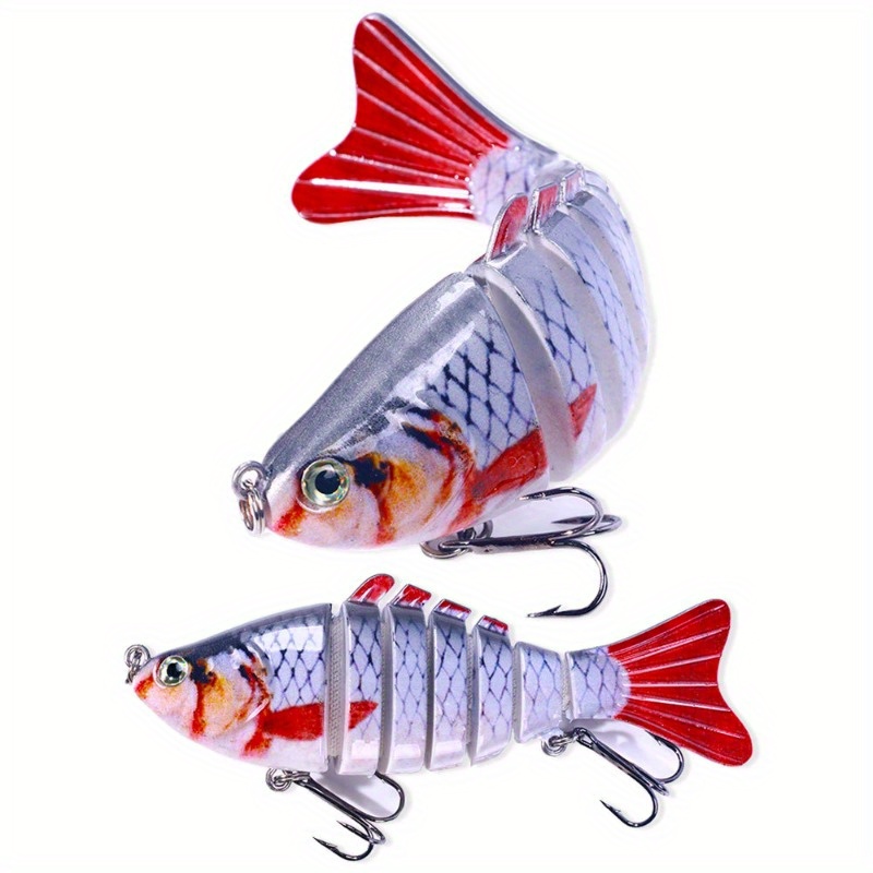 Artificial Fishing Lures For Bass Trout Walleye Realistic - Temu