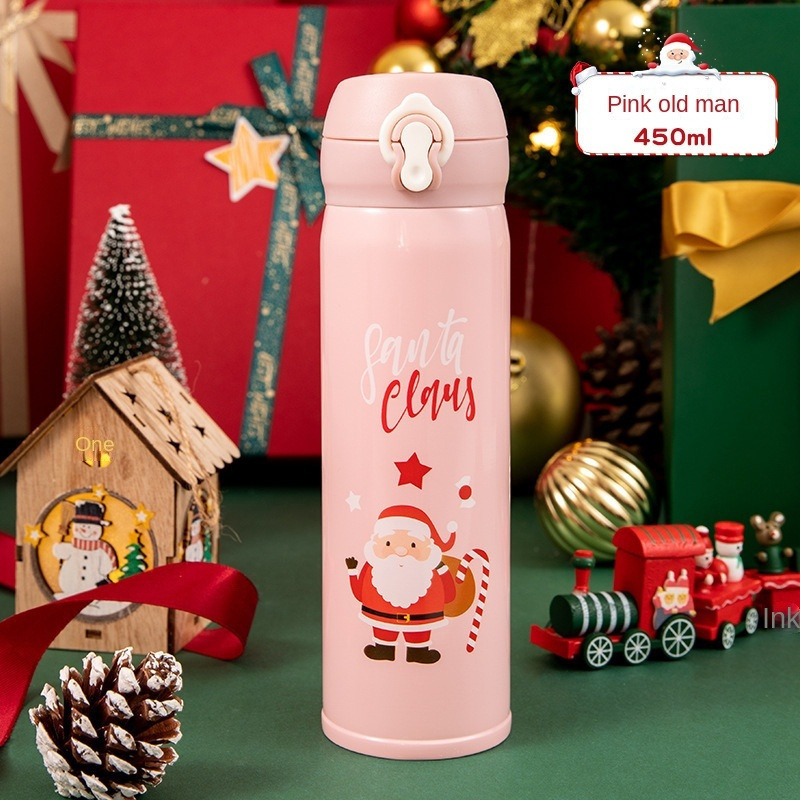 christmas gifts vacuum flask stainless steel