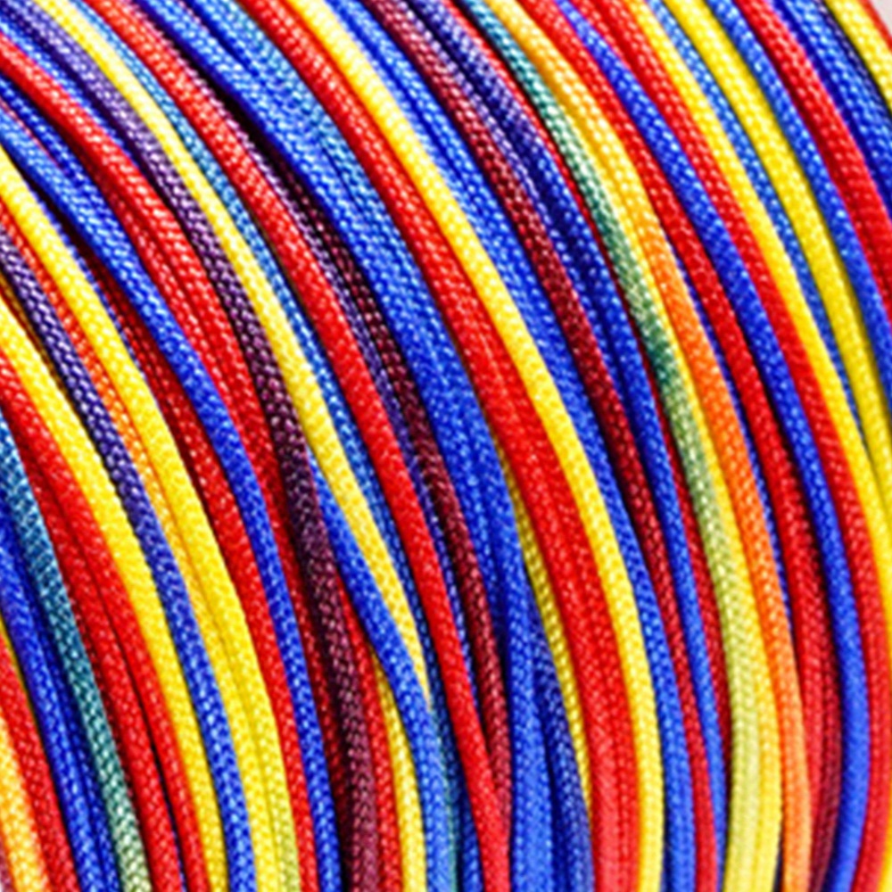 30 Meters Colorful Nylon Thread Cord Rope Diy Beading - Temu
