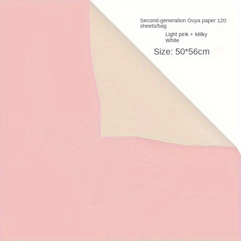 Pink Tissue Paper 120 Sheets Light Pink Tissue Paper
