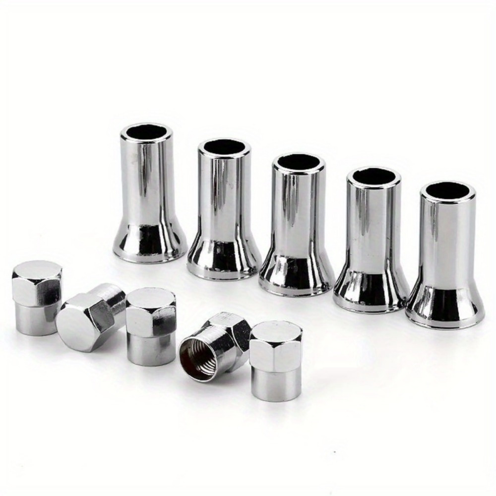 Protectores de Tapones Plástico Cromado