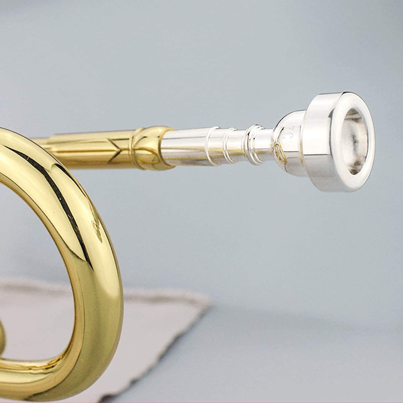 Best Brass BEST BRASS trumpet mouthpiece 3C - break - gold-plated finish