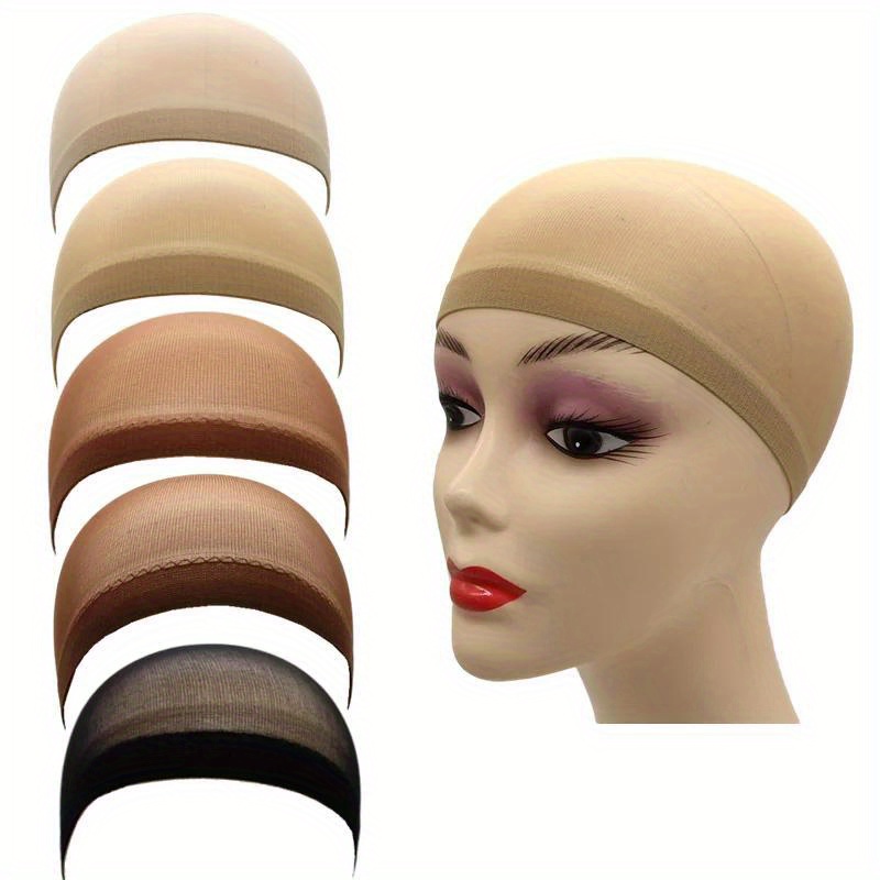 4PCS Flesh Color Stockings Wig Net Cap