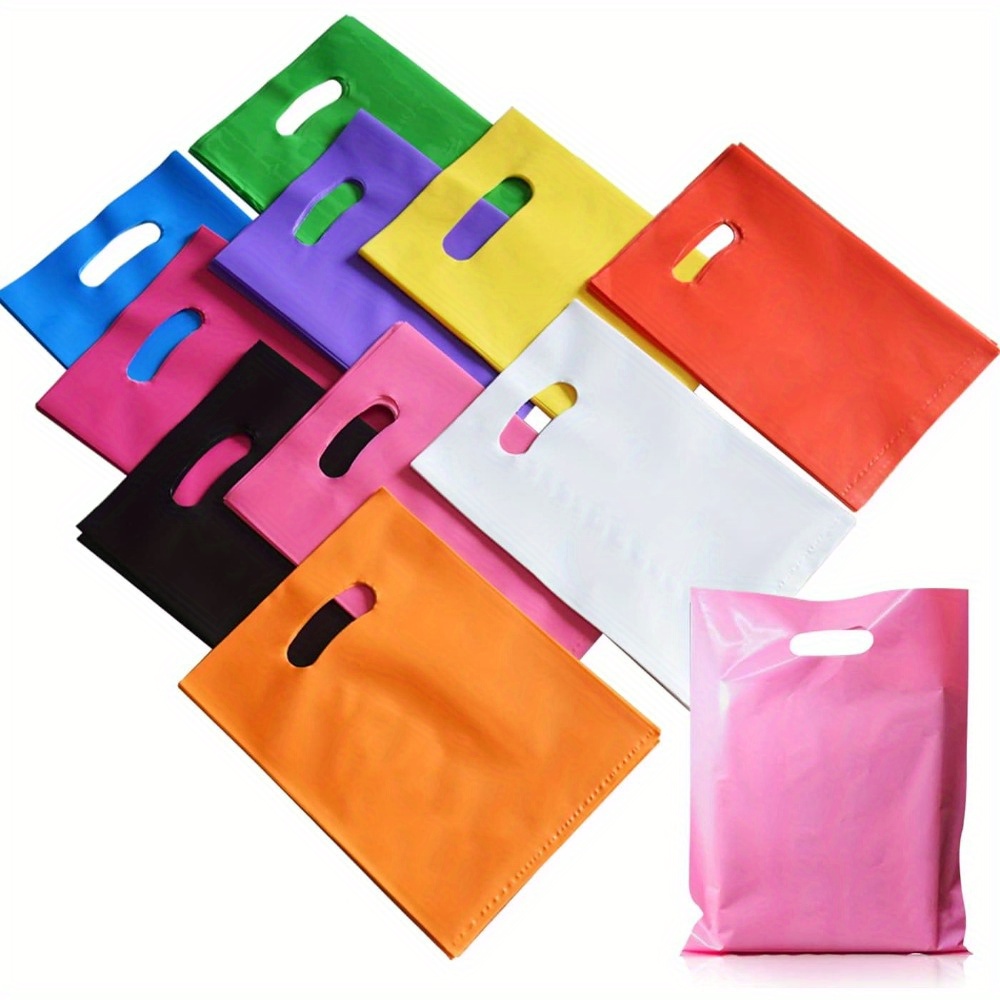 Plastic Party Favor Bags Small Gift Bags Goodie Bags Rainbow - Temu